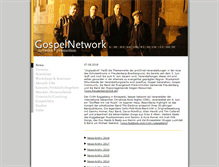 Tablet Screenshot of gospelnetwork.de